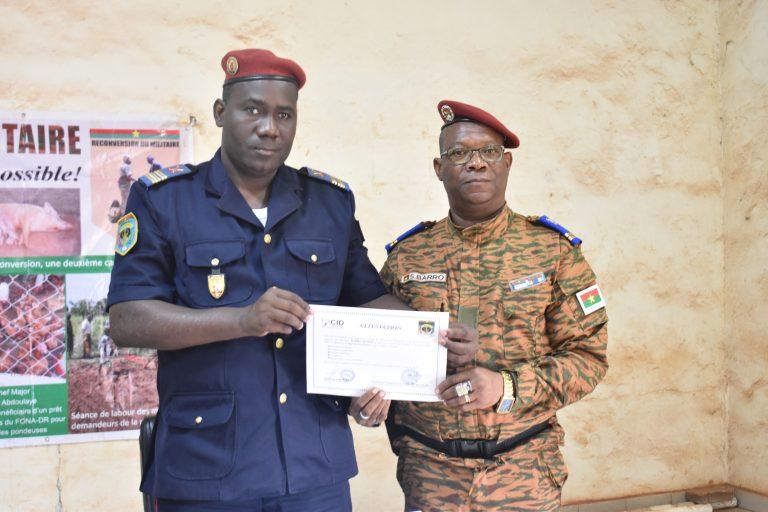 La MEBF aux côtés de la garnison de Bobo-Dioulasso pour la reconversion des militaires